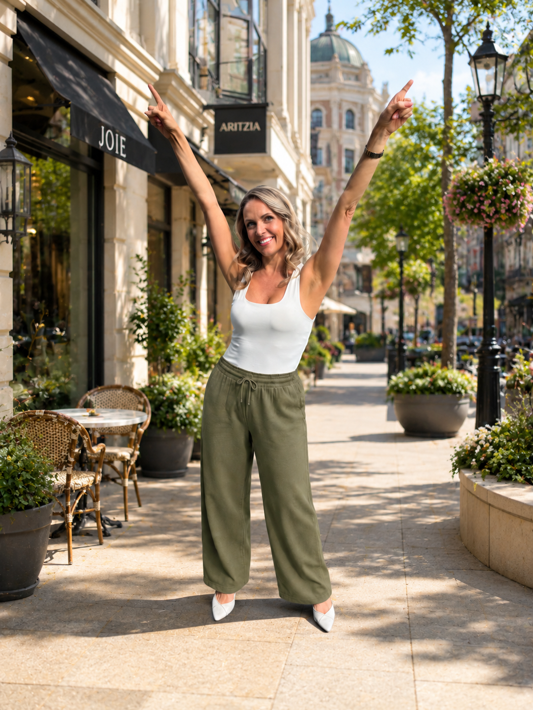 Simon Pants Khaki