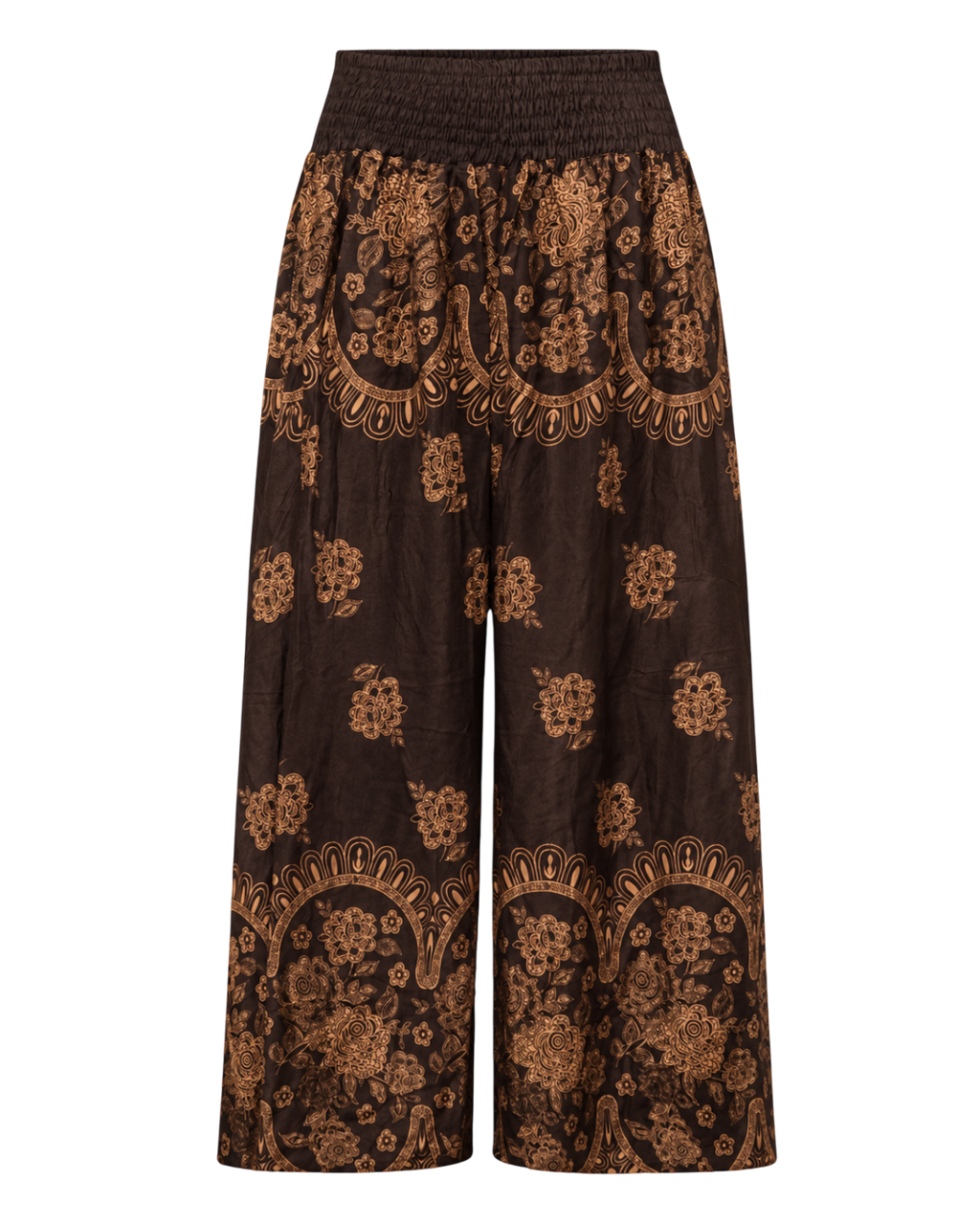 Megaflared Brown Pants