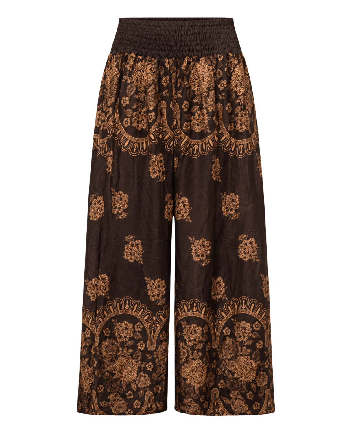 Megaflared Brown Pants