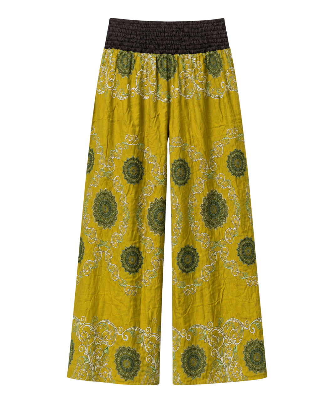 Megaflared Olive Pants