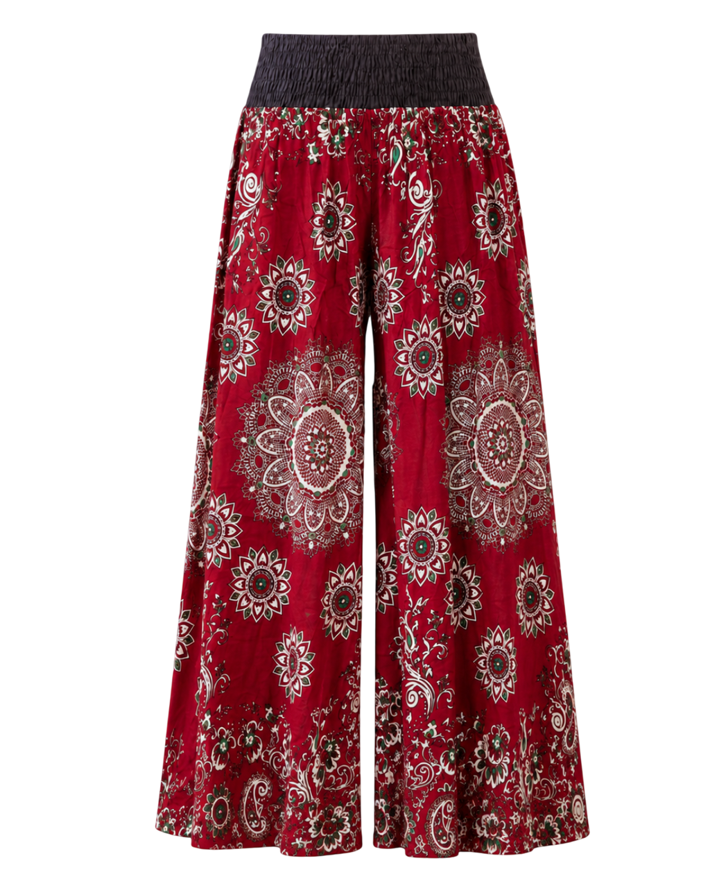 Megaflared Red Pants