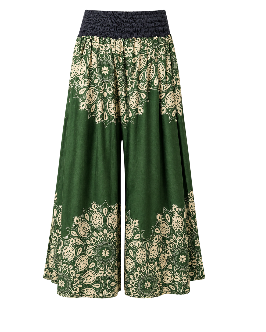 Megaflared Mandala Forest Pants
