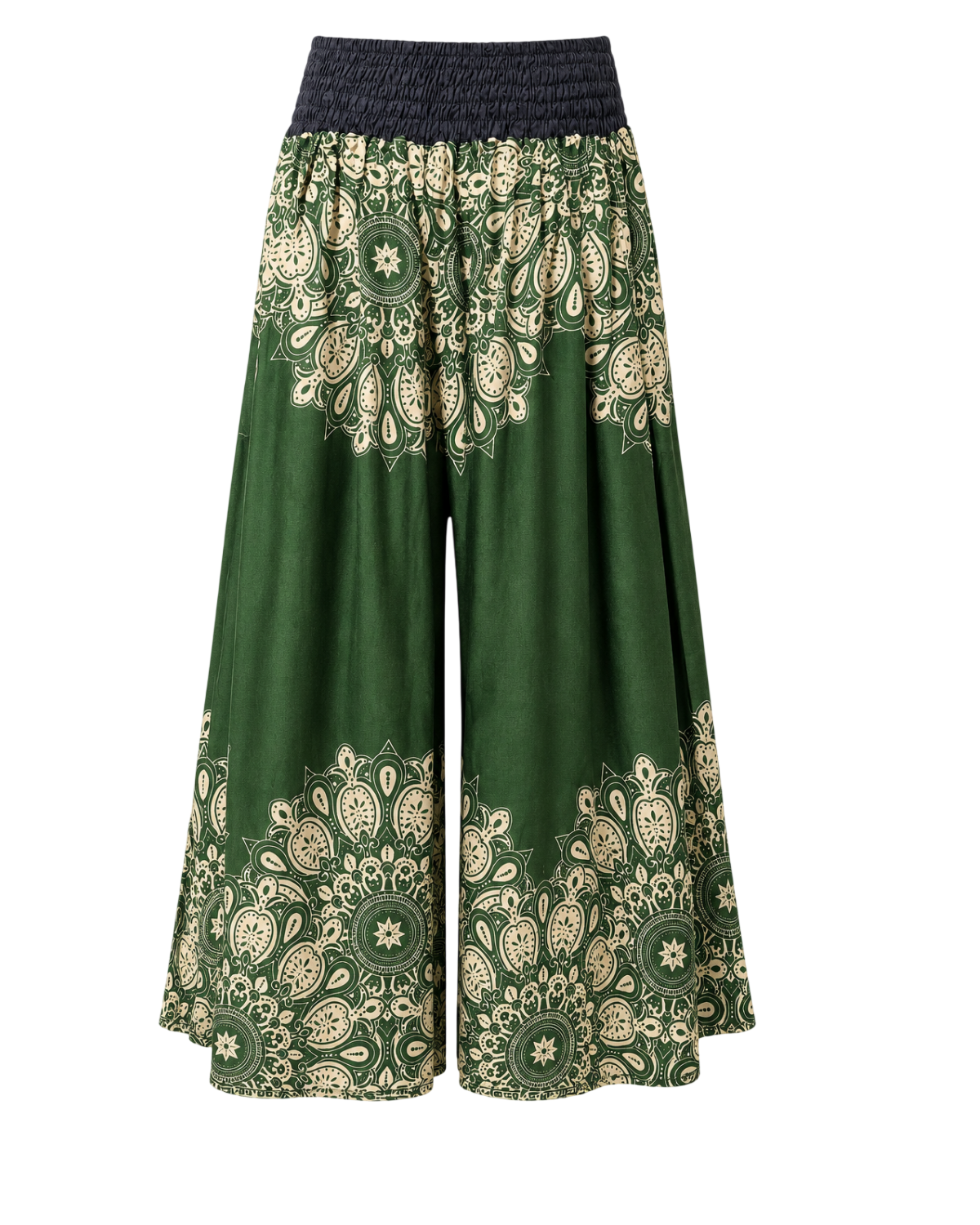 Megaflared Mandala Forest Pants