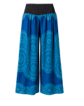 Megaflared Mandala Blue Pants